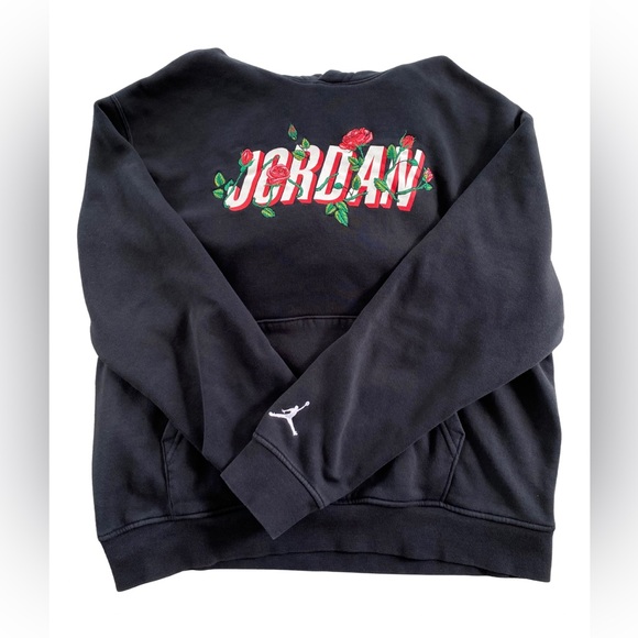 Air Jordan Sorry For Your Loss Tour Black Sweatshirt Hoodie #23 Size Medium - Picture 1 of 9